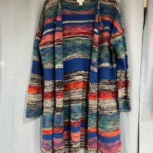Sundance Vibrant Striped Cardigan